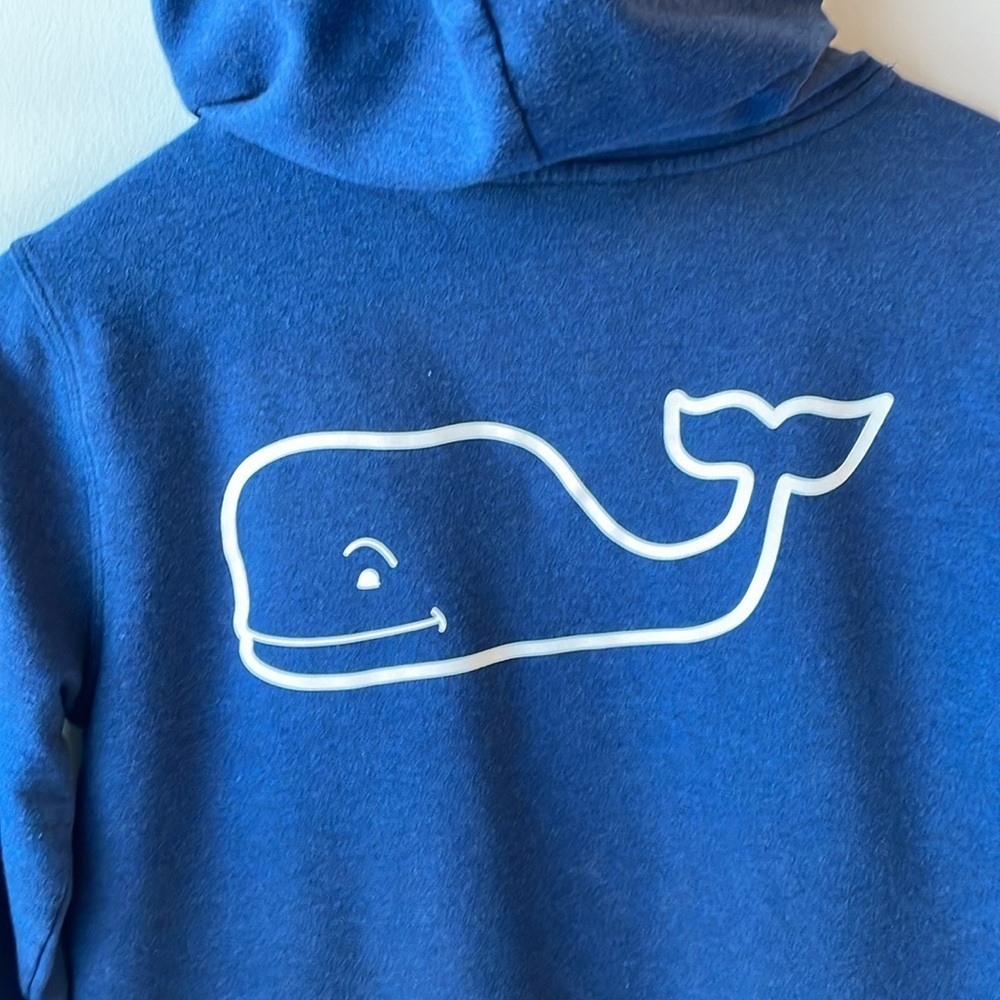 Vineyard Vines‎ Navy Blue Whale Hoodie - Picture 9 of 9